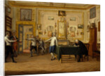 Kenneth Mackenzie, 1st Earl of Seaforth 1744 - 1781 at home in Naples: fencing scene by Pietro Fabris